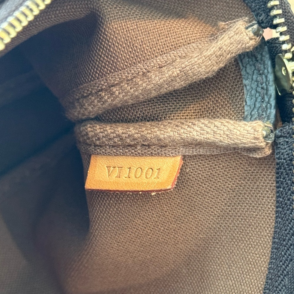 Louis Vuitton Brown Monogram Clutch - Picture 6 of 7